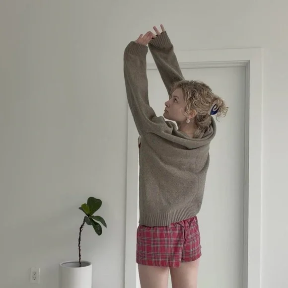 90s stripe green sweater - Picture 5 of 7